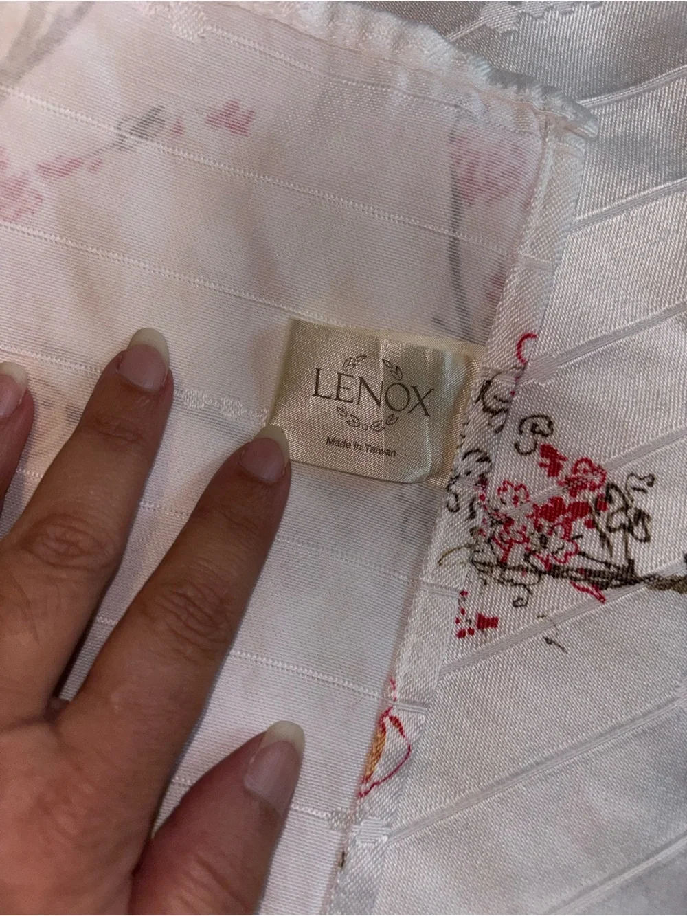 Lenox chirp print